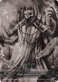 Argus, Heinous Arcanist (Box Topper)
