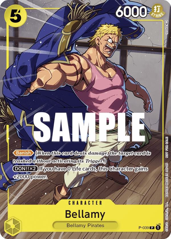 Bellamy Pirates Party Vol 4 onepiece card