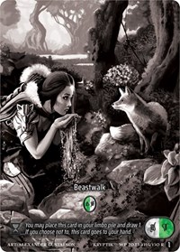 Beastwalk (Box Topper) - Kryptik TCG Wicked Prophecy [Wave 1] (eBay Gen Con Exclusive) trading card