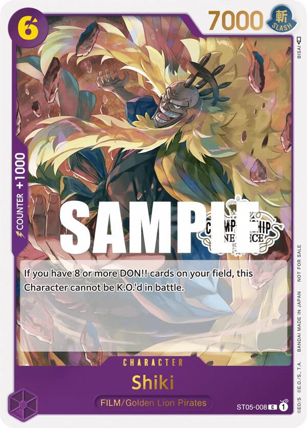 Shiki (Store Championship Participation Pack Vol. 2) - One Piece