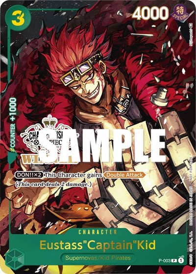 Eustass"Captain"Kid (Store Championship Vol. 2 Winner) card
