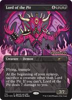 MTG 奈落の王/Lord of the Pit 259 Lord of the Pit | MtG Magic Fourth Edition FWB Foreign White