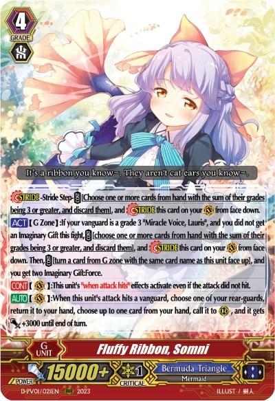 Fluffy Ribbon, Somni