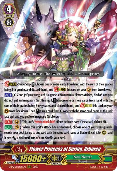 Flower Princess of Spring, Arborea