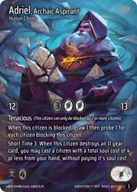Adriel, Archaic Aspirant (Cosmo Foil)