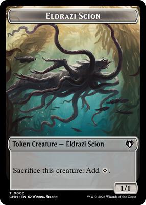 Eldrazi Scion // Thrull Double-Sided Token 2 // 18 – Commander Masters (Token)