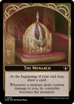 The Monarch // Cat (0030) Double-Sided Token 50 // 30 – Commander Masters (Token)