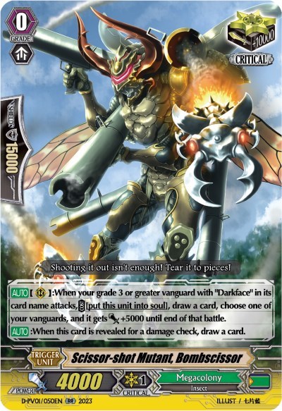 Scissor-shot Mutant, Bombscissor