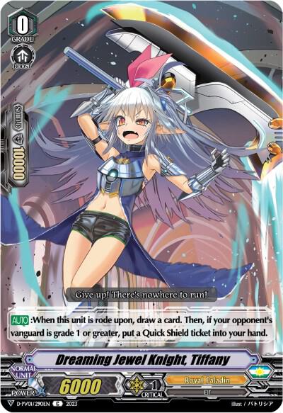 Dreaming Jewel Knight, Tiffany - D-PV01: History Collection