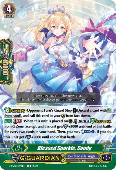 Blessed Sparkle, Sandy