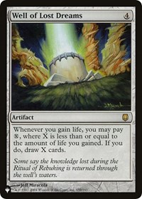 Well of Lost Dreams (The List Reprints)