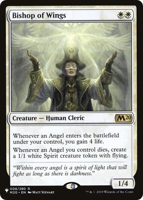 Bishop of Wings #8 – The List Reprints (Rare)