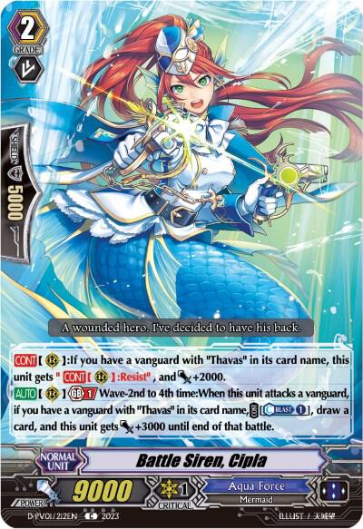 Battle Siren, Cipla