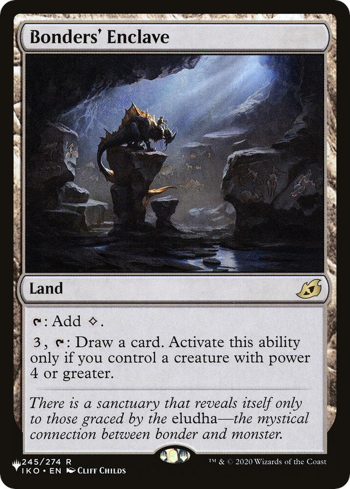 Bonders' Enclave #IKO-245 — The List