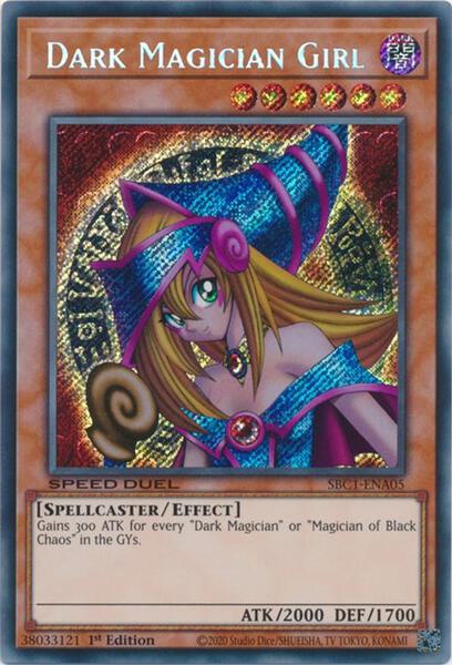 Dark Magician Girl (Secret Rare) - Speed Duel: Streets of Battle