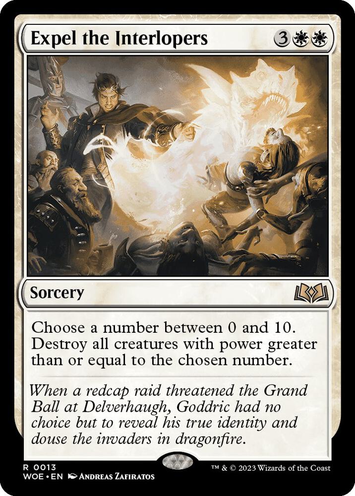 Expel the Interlopers - Wilds of Eldraine - Magic: The Gathering