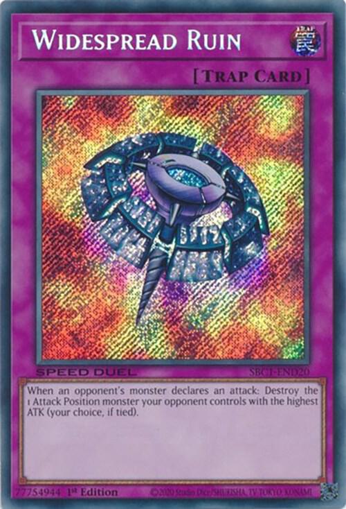 Widespread Ruin (Secret Rare) - Speed Duel: Streets of Battle City 