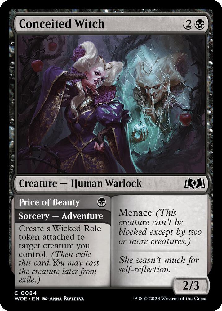 Conceited Witch - Wilds of Eldraine - Magic: The Gathering - TCGplayer.com
