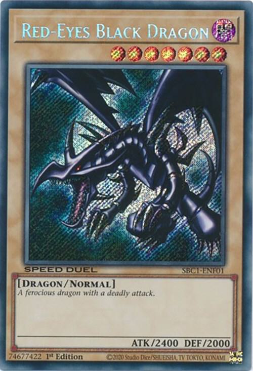 Red-Eyes Black Dragon (Secret Rare) - Speed Duel: Streets of