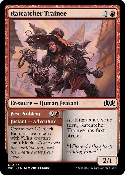 mtg black adventure cards ELD] 3 Adventure cards (with rules) and Uncommon Legendary (Syr Konrad) -  The Rumor Mill - Magic Fundamentals - MTG Salvation Forums