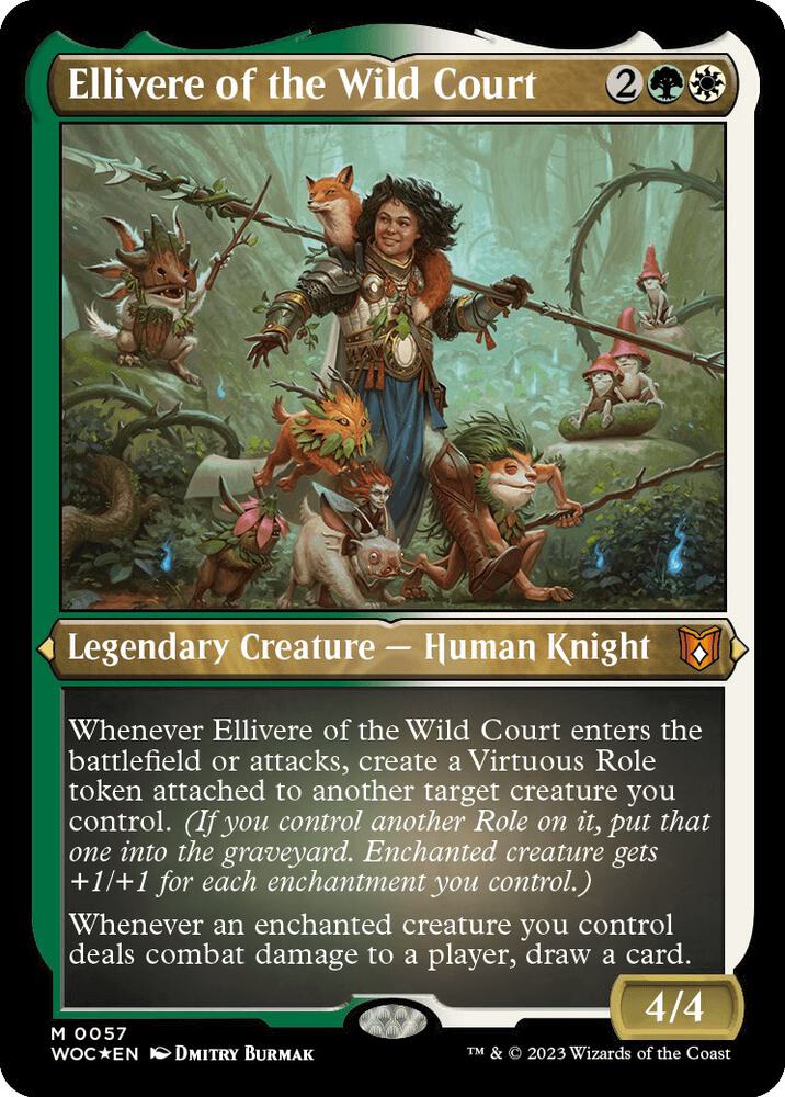 Ellivere of the Wild Court (Display Commander) - Thick Stock
