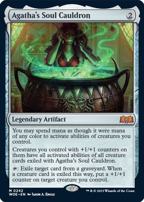 MTG Agatha's Soul Cauldron／アガサの魂の大釜　SP MTG: Magic The Gathering/Wilds of Eldraine]【JP】Agatha's