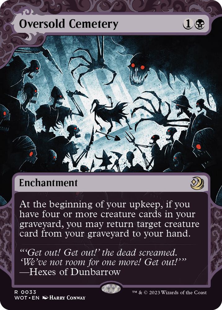 Oversold Cemetery - Wilds of Eldraine: Enchanting Tales - Magic