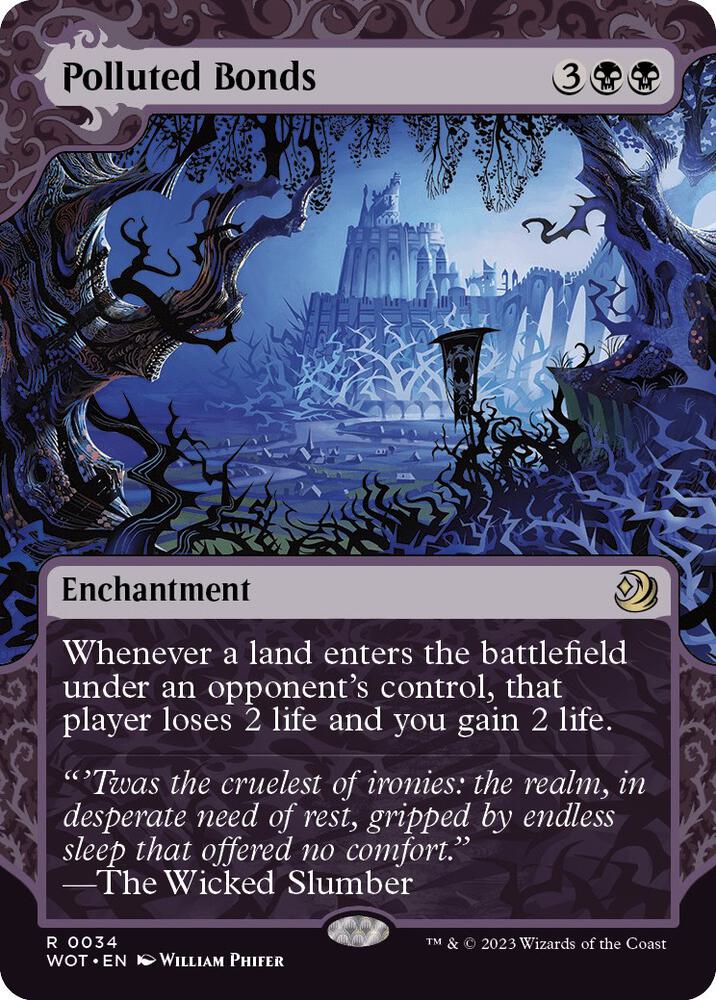 Polluted Bonds - Wilds of Eldraine: Enchanting Tales - Magic: The