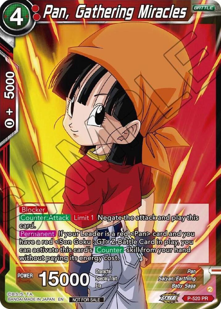 Pan, Gathering Miracles (Zenkai Series Tournament Pack Vol.5
