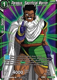 Paragus, Sacrificial Warrior (Zenkai Series Tournament Pack Vol.5) card art