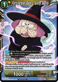 Fortuneteller Baba, Training Begins (Zenkai Series Tournament Pack Vol.5) card art