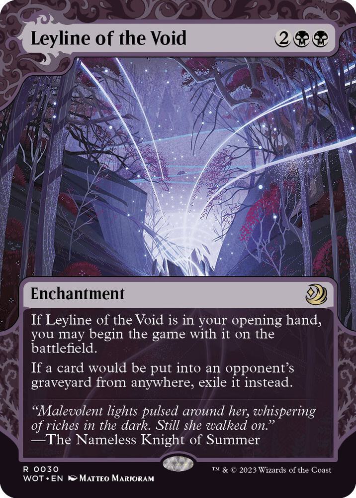 Leyline of the Void - Wilds of Eldraine: Enchanting Tales - Magic