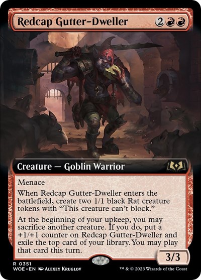 Redcap Gutter Dweller Extended Art
