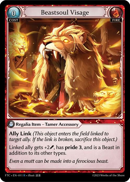 Beastsoul Visage - Fractured Crown - Grand Archive TCG - TCGplayer.com