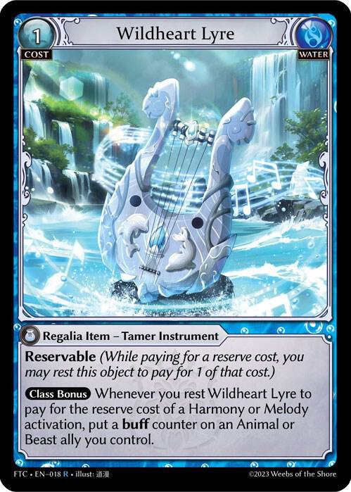 Wildheart Lyre - Fractured Crown - Grand Archive TCG - TCGplayer.com