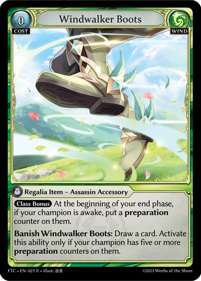 Windwalker Boots card