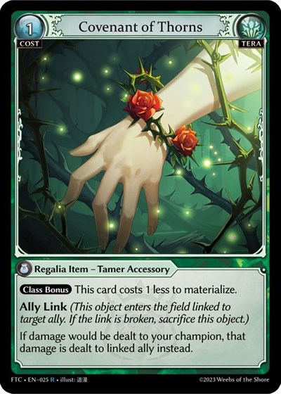 Covenant of Thorns card