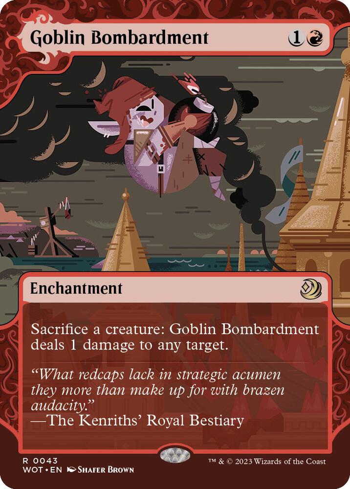 Goblin Bombardment - Wilds of Eldraine: Enchanting Tales - Magic