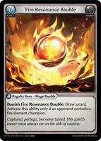 Fire Resonance Bauble - Fractured Crown - Grand Archive TCG