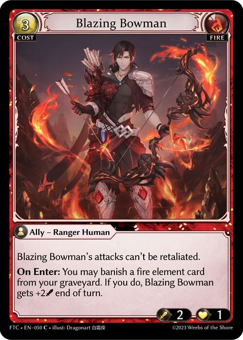 Blazing Bowman - Fractured Crown - Grand Archive TCG - TCGplayer.com