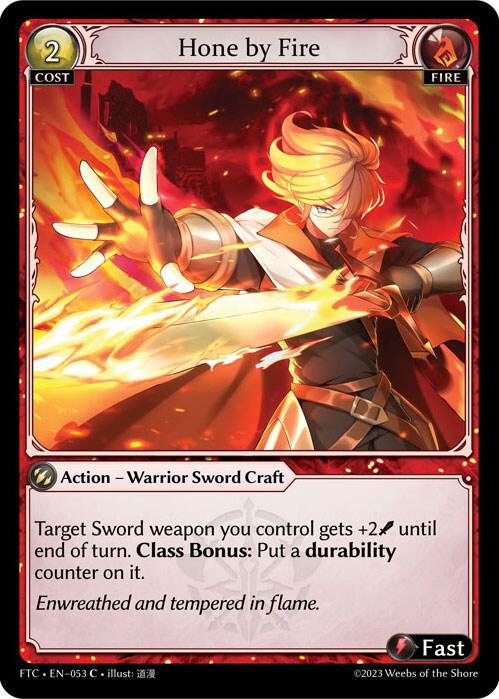 Hone by Fire - Fractured Crown - Grand Archive TCG - TCGplayer.com