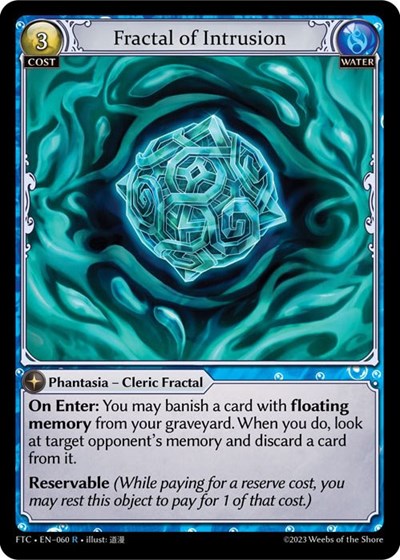 Fractal of Intrusion card