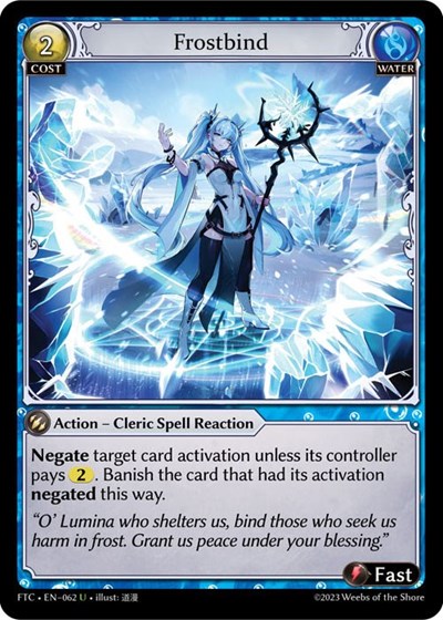 Frostbind card