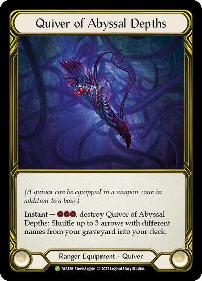 Quiver of Abyssal Depths Golden