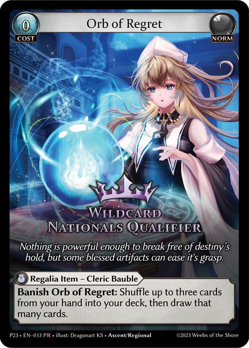 Orb of Regret - Promotional Cards - Grand Archive TCG - TCGplayer.com