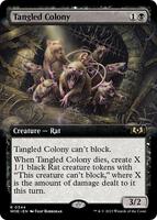 Tangled Colony (Extended Art) - Wilds of Eldraine - Magic: The