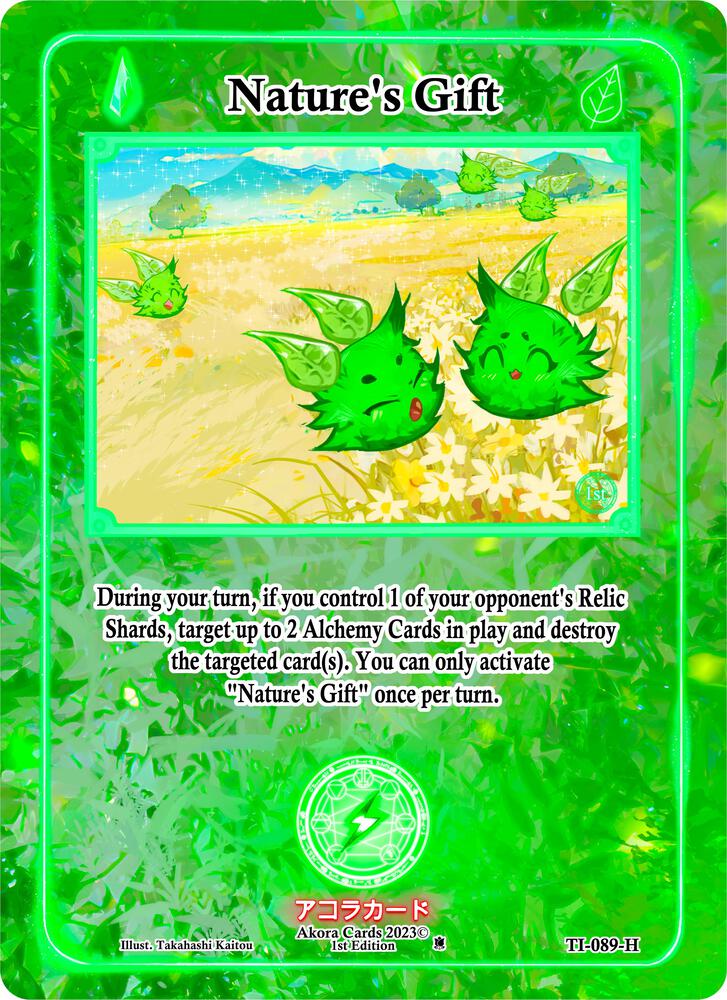 Nature's Gift (Holo)