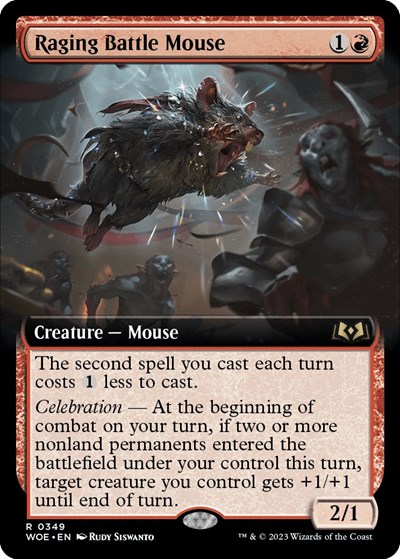 Raging Battle Mouse Extended Art