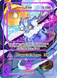 Fiio (Extended Art) - Akora TCG Trials of Ikithia [1st Edition] trading card
