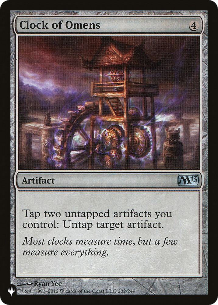 Clock of Omens #M13-202 — The List